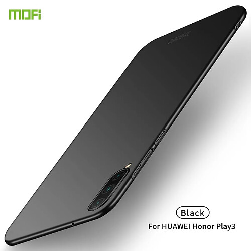 Wewoo Coque Rigide Étui ultra mince pour Huawei Honor Play 3 Frosted PC noir