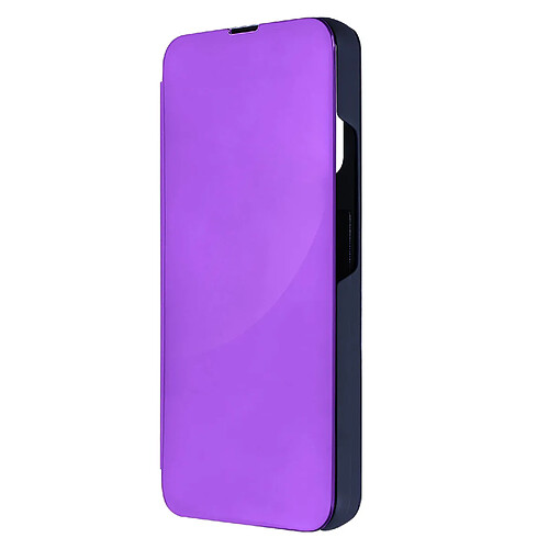 Avizar Étui Clear View pour Galaxy A34 5G Clapet Miroir Fonction Support vidéo Mauve