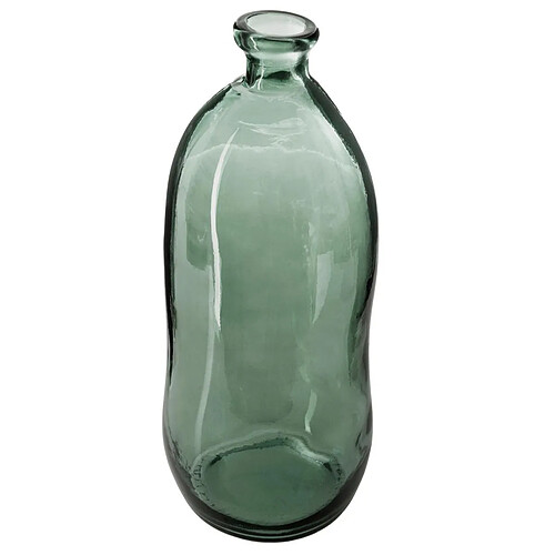 Atmosphera, Createur D'Interieur Vase bouteille verre recyclé H73 Vert - Atmosphera