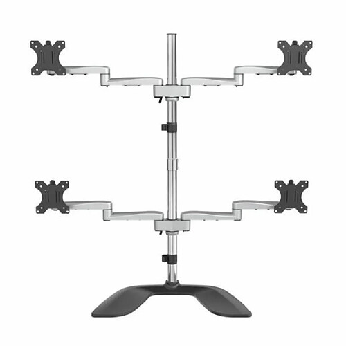 Support de table d'écran Startech ARMQUADSS Noir/Argenté 32"