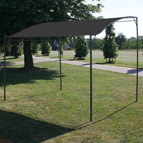 vidaXL Auvent de parasol 3 x 2,5 m Anthracite