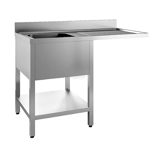 Plonge Inox - Emplacement Lave-Vaisselle - Combisteel