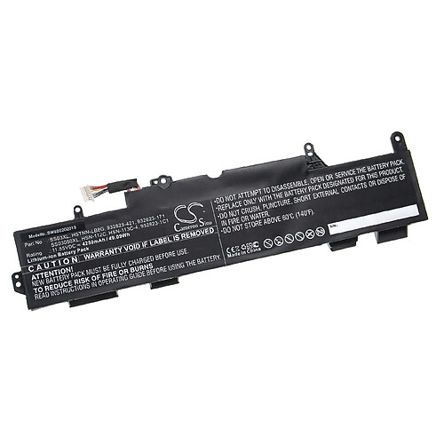 vhbw Batterie compatible avec HP EliteBook 840 G5 (3JX63EA), 840 G5 (3JX64EA), 840 G5 (3JX65EA) laptop (4250mAh, 11.55V, Li-Ion)