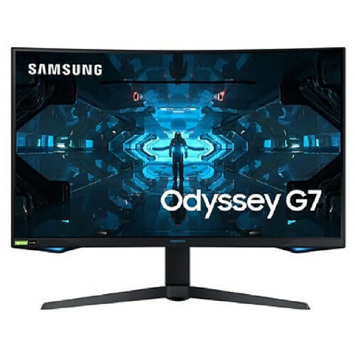 Samsung Ecran 32 pouces WQHD 31.5" QLED - Odyssey 240 Hz incurvé HDR600