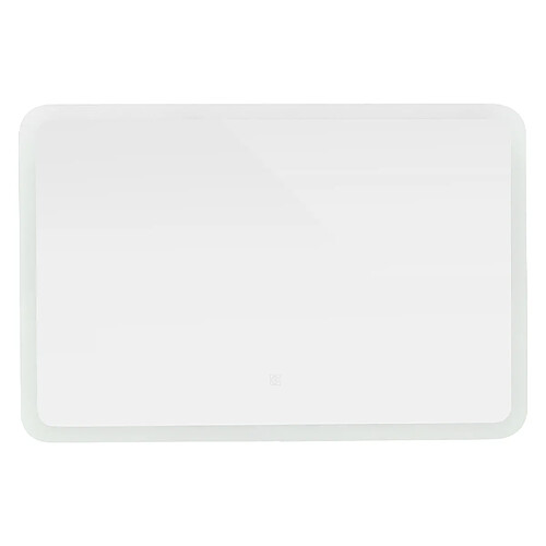 ML-Design Miroir de salle de bain avec éclairage LED blanc et interrupteur tactile 90x60cm