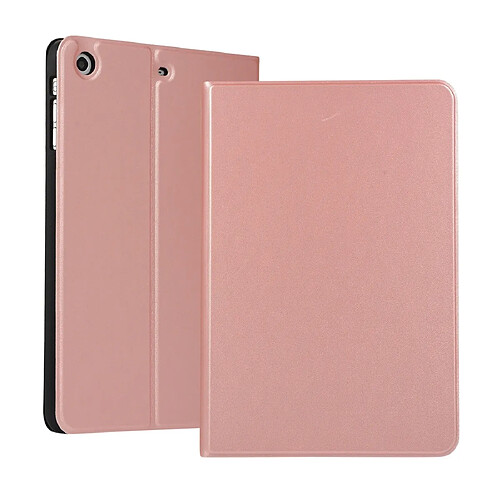 Wewoo Smart Cover Étui de protection en TPU Universal Spring Texture pour iPad Mini 1/2/3avec support Or rose