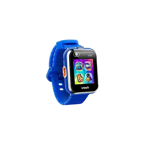 VTech 193803 Montre Connectée 1.9" Android Caméra Podomètre Réveil Capteur de Mouvement Résistant aux Éclaboussures Bleu