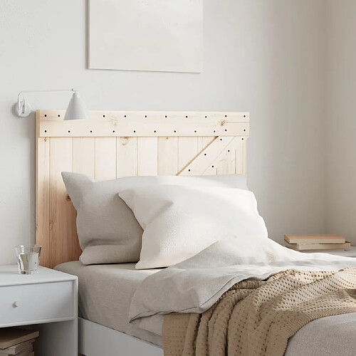 Maison Chic Tête de lit scandinave,Meuble de chambre 90x104 cm bois massif de pin -MN25545