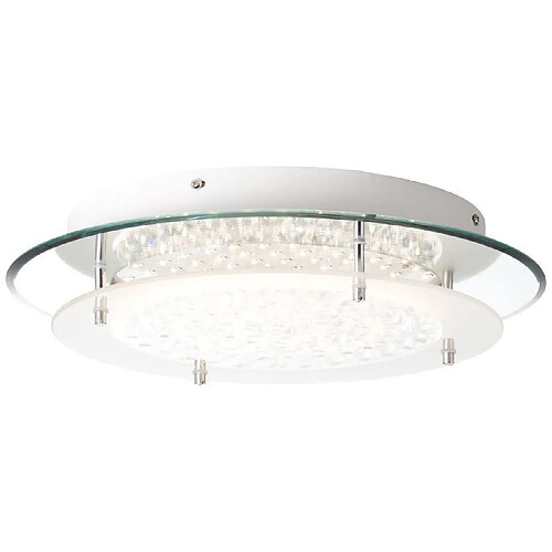 Brilliant (Lighting) Applique Plafonnier JOLENE 1x16W Led Chrome-transparent