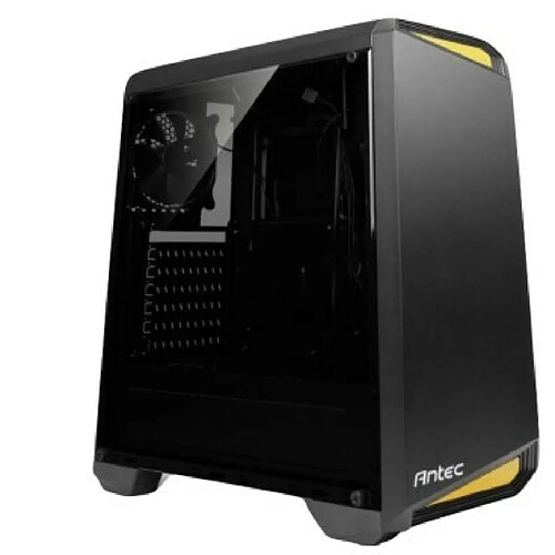 Antec NX100 Midi Tower Noir, Jaune