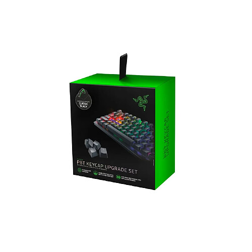 Razer PBT KEYCAP UPGRADE SET GREEN TOUCHES CLAVIER GAMING