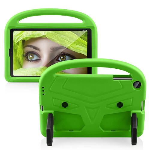 Coque en TPU conception de moineau antichoc enfants amical EVA vert pour votre Samsung Galaxy Tab A 10.1 (2019)