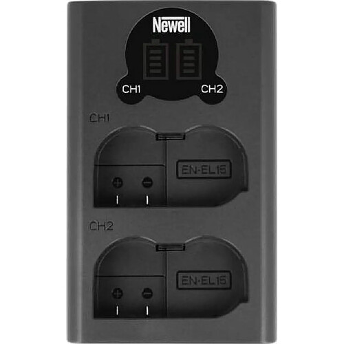 Newell DL-USB-C Double Chargeur EN-EL15 USB-C