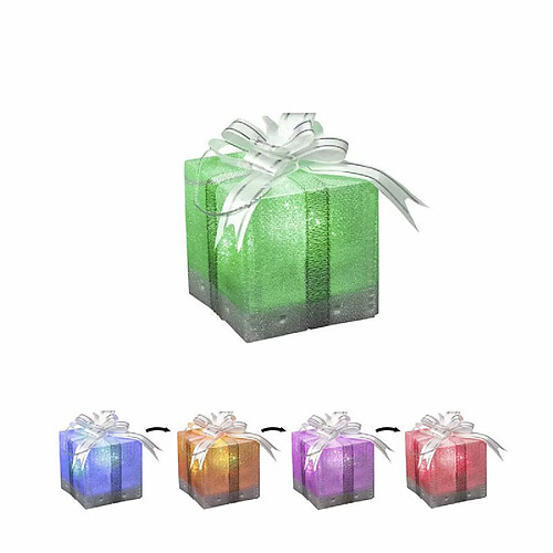 Décoration Lumineuse Cadeau 5cm Multicolore