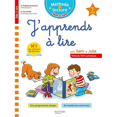 J'apprends à lire avec Sami et Julie : dès 5 ans