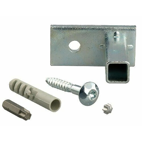 GAH-Alberts 554361 Kit de fixation pour grille de fenêtre avec surface galvanisée électrolytique