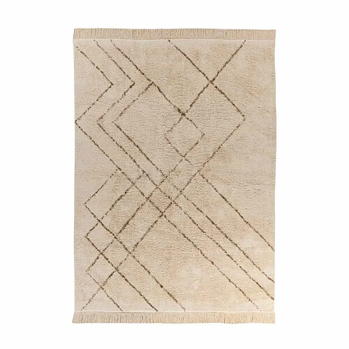 Paris Prix Tapis Tufté à la Main Ethnique Mylen IV Beige 120 x 170 cm