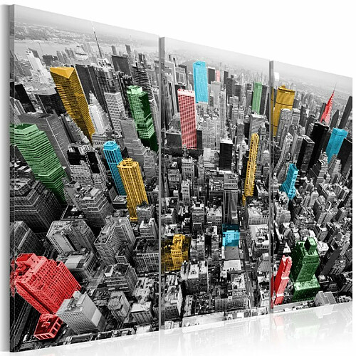 Paris Prix Tableau Imprimé New York Impression en CMYK 60 x 90 cm