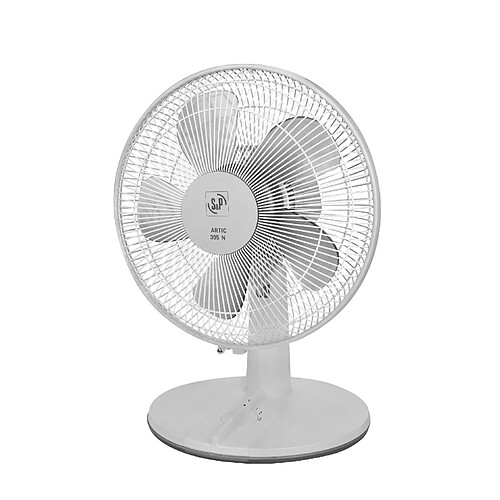 ventilateur de table - unelvent artic 255n - diamètre 300 mm - gris