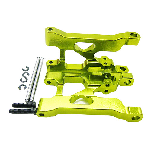 Bras de suspension inférieur avant en aluminium RC pour WLtoys 12428/12423 Green