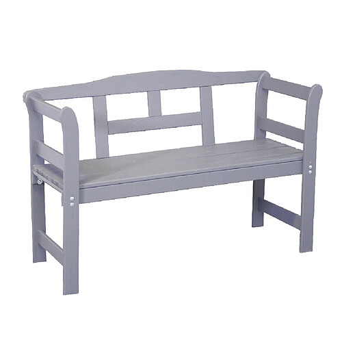 SenS-Line Banc de jardin SenS-Line Friesen - Bois - Gris