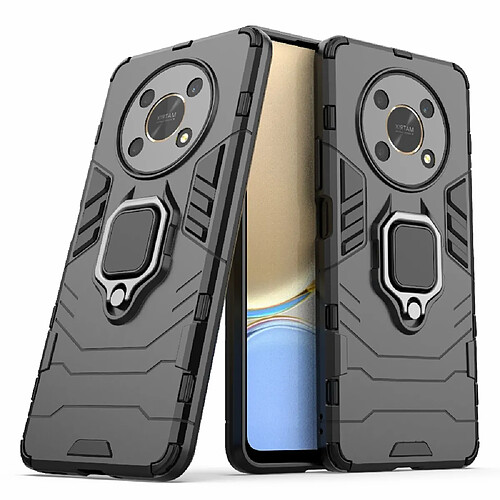 Coque en TPU anti-rayures, antichoc avec béquille noir pour votre Honor X30