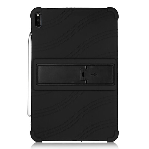 Coque en silicone Souple avec béquille noir pour votre Huawei MatePad Pro 10.8 (2019)