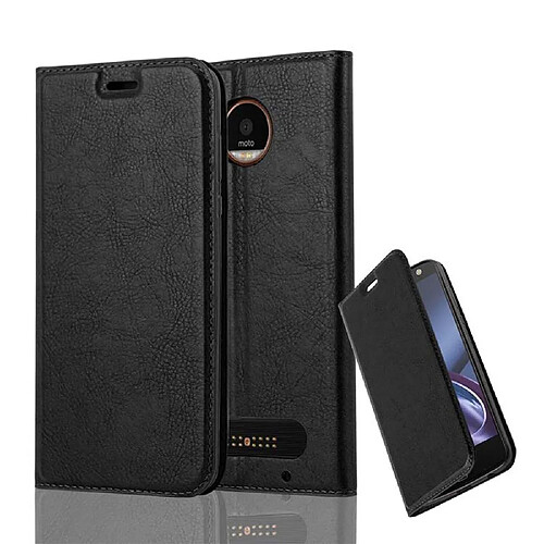 Cadorabo Coque Motorola MOTO Z2 Etui en Noir