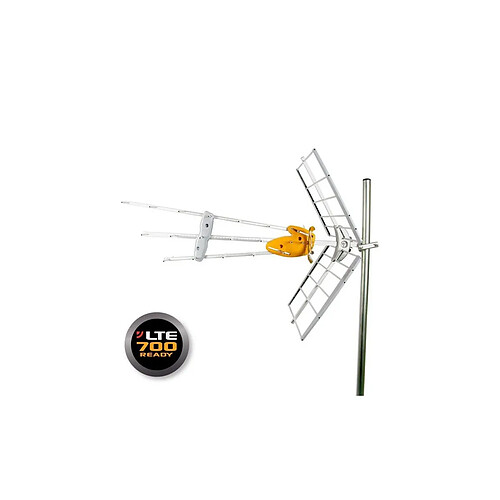 TELEVES 149921 DAT BOSS Antenne UHF intelligente LTE700 (C.21 - C.48) Rateau TNT Hertzien