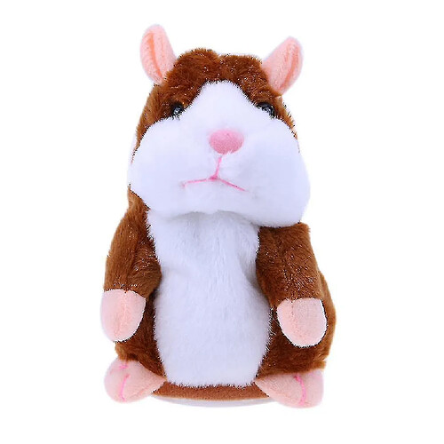 Universal Festival Talk Hamster Electronique Peluche, Discours Musical Son Disque Hamster (16 cm