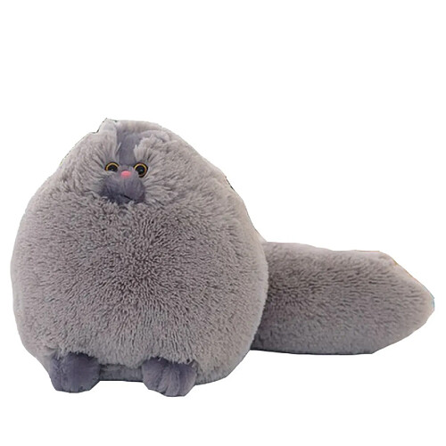 Universal Peluche pour chat moelleux kawaii de 30 cm Poupée pour chat persan Poupée d'oreiller souple Poupée d'animal en peluche Bébé enfant Jouet Cadeau de Noël | Animaux en peluche