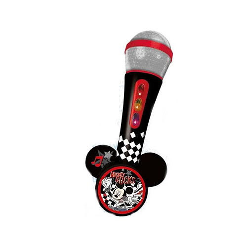 Reig MICKEY Microphone avec amplificateur - Mélodies et lumieres - A piles