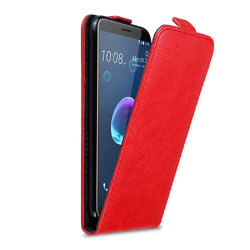 Cadorabo Coque HTC Desire 12 Etui en Rouge