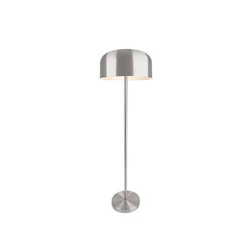 LEITMOTIV Lampadaire en métal Capa - Hauteur 150 cm - Argent