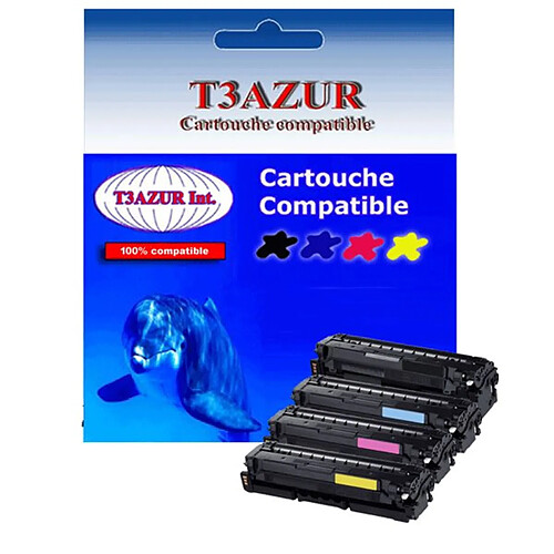 4 Toners Lasers compatibles pour Samsung ProXpress C3010ND, C3060FR - T3AZUR