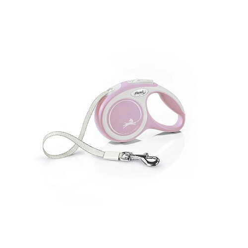 Laisse New Comfort XS Tape 3 m rose Flexi CF00T3-251-RO-20