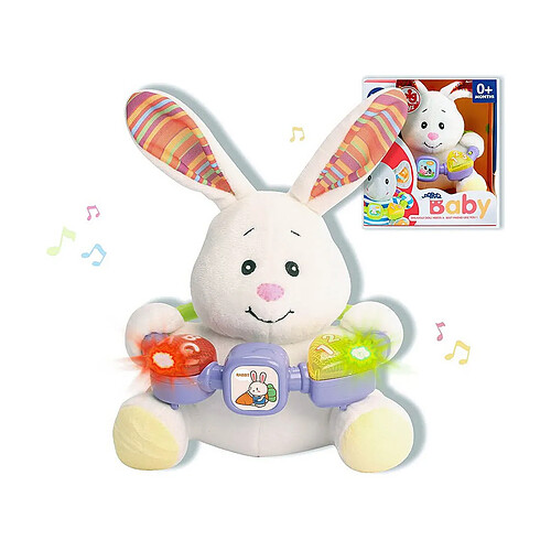 Peluche musicale Reig 20 cm Lapin