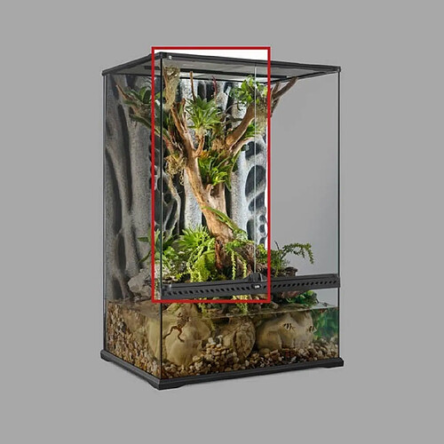 Barrière de paludarium PT2608, gauche Exo Terra