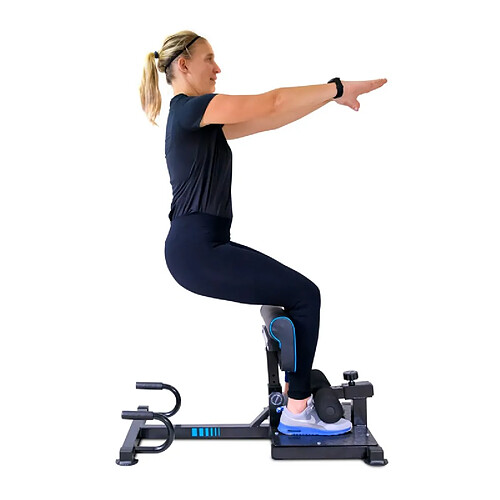 Sparraw Squat Machine ALTIUS Appareil de musculation multifonction 88 x 56 x 50 cm - Dossier réglable en hauteur - Charge max 120kg