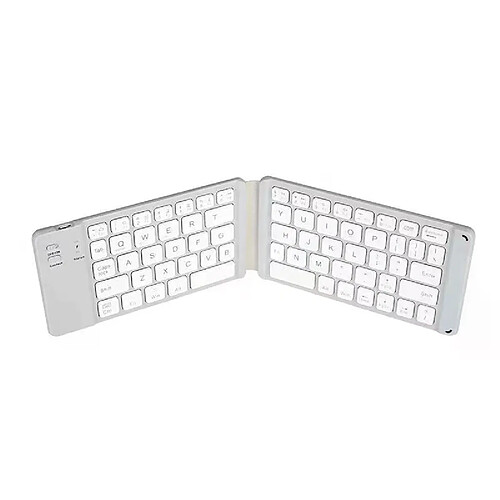 Clavier pliable sans fil Clavier Bluetooth avec pavé tactile Bouton multifonction Mini clavier