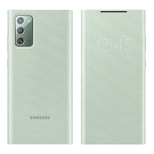 Samsung Étui LED View pour Galaxy Note20 - Mystic Green