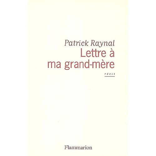 Lettre à ma grand-mère · Occasion