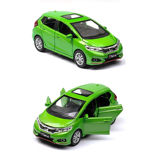 Universal 1: 32 Voiture jouet Honda avec jouet en métal Voiture en alliage Voiture jouet moulé sous pression Modèle de voiture Wolf Warrior Modèle de jouet pour enfants Hot Sale |(Vert)