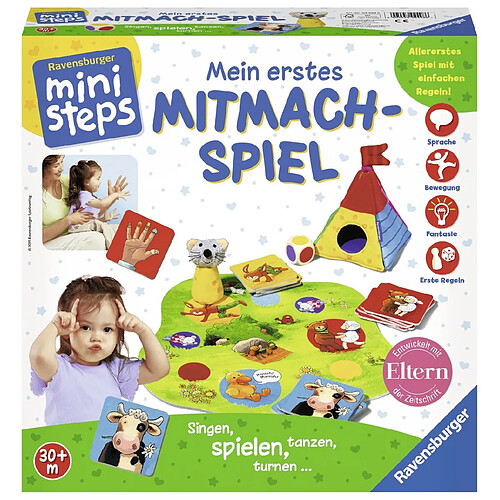 Ravensburger ministeps 04498 – Mon Premier Jeu de mitmach