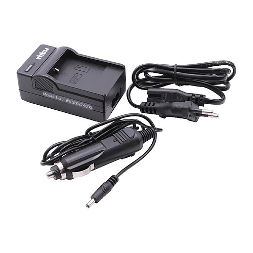 Vhbw CHARGEUR inclu ADAPTATEUR ALLUME-CIGARE pour Kodak PixPro AZ421, AZ501 Astro Zoom, AZ521 Astro Zoom, AZ521, AZ522 remplace BC-31L BC31L EX-FC100.