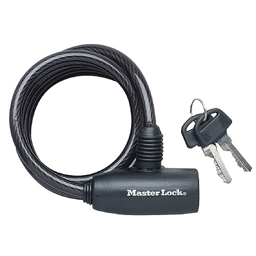 Câble antivol à clé MASTER LOCK (Réf : 8126EURDPRO)