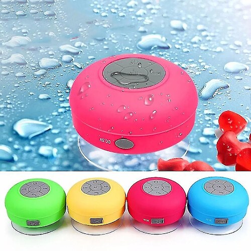 Universal Yyh Mini Bluetooth en haut-parleur portable portable sans fil sans fil en haut, pour douches, salle de bain, piscine, voiture, plage et extérieur