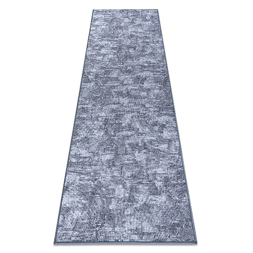 RUGSX Tapis de couloir SOLID gris 90 BÉTON 70x400 cm