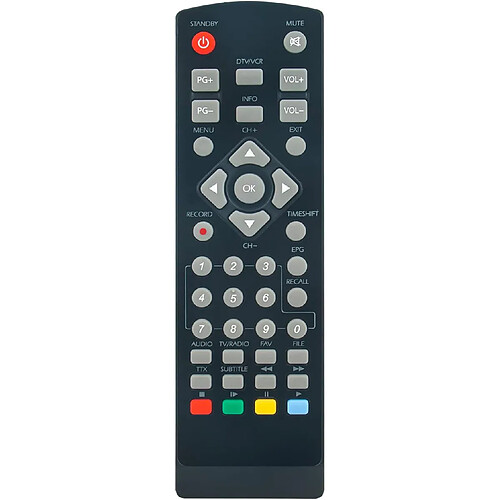 SANAG Telecommande Remplacee Convient Pour Strong Tv Srt5200 Srt5202 Srt5203 Srt5302 Str5202 Srt5303 Srt8202 Srt5003 Srt5222 Srt5301E Srt8114 Srt5300 Srt5301 Srt8903 Srt80