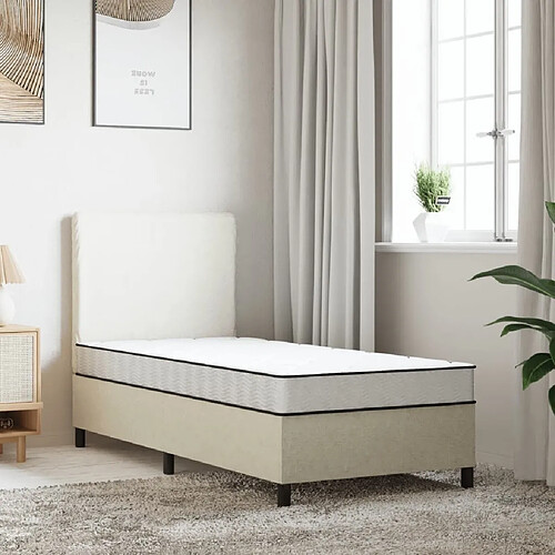 Maison Chic Matelas en mousse moyennement pour chambre, Matelas doux 90x190 cm -GKD22049